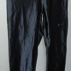 Nike Black Women's Performance Leggings with Small Swoosh